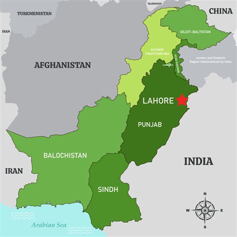 Pakistan Map with Detail Country - Pakistan Map With Detail Country ...