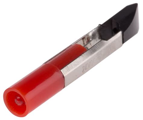 RS PRO | RS PRO Red LED Indicator Lamp, 24V ac/dc, Telephone Slide Base ...