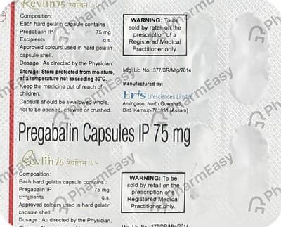 Revlin 75 MG Capsule (10): Uses, Side Effects, Price & Dosage | PharmEasy