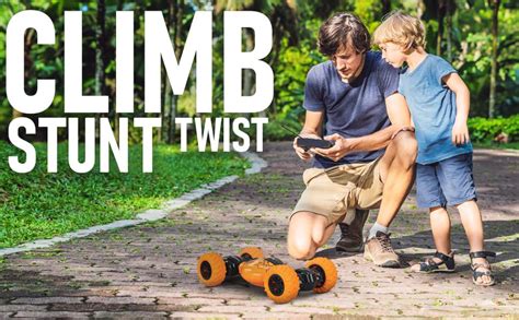 BAYBEE 1:16 Double Sided Remote Control Car For Kids|4Wd Stunt Rc Cars ...