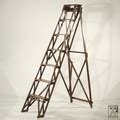 Antique british library ladder - ZEITLOS – BERLIN