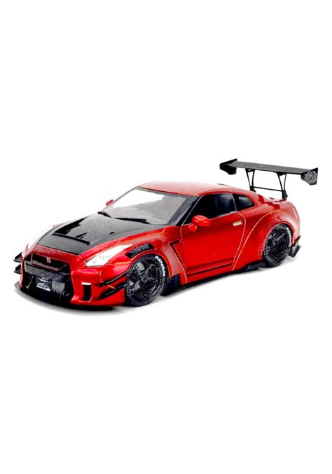 EXCLUSIVES Jada Pink Slips Nissan GT-R (R35) With Liberty Walk Body Ki ...
