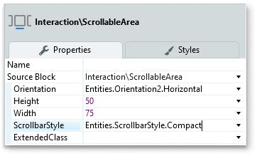 Image result for OutSystems Horizontally Scrollable Table