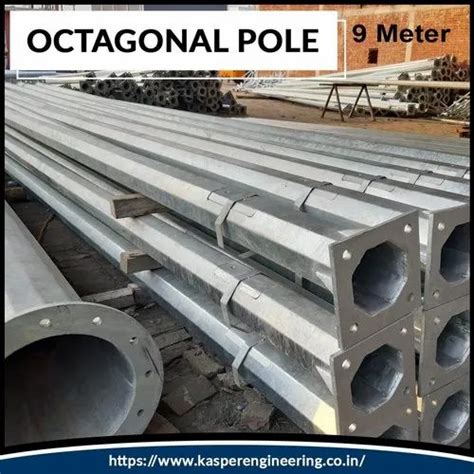 Octagonal Poles - 3 Meter Octagonal Pole Manufacturer from Hapur