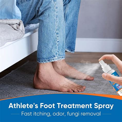 Effective Athlete's Foot Spray for Itching and Odor Removal - Fungi ...