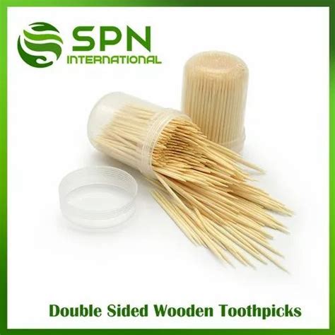 Wooden Tooth Picks - Wooden Toothpick Sticks from Mumbai