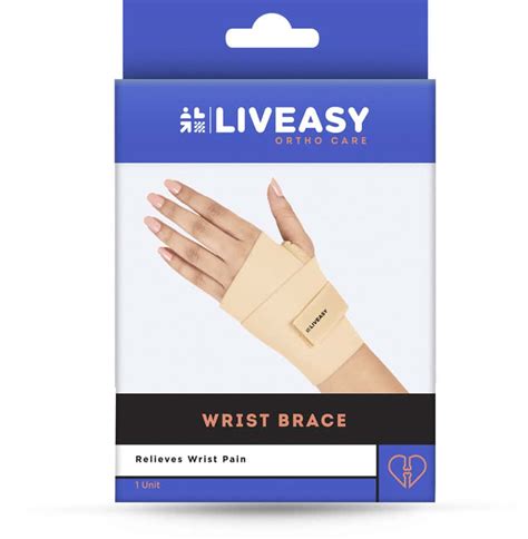 Buy PHARMEASY WRIST BRACE - SUPPORTS WRIST JOINT AND RELIEVES PAIN ...