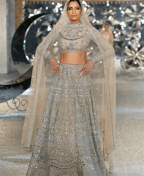 21 Latest Trending Metallic Bridal Lehenga Designs