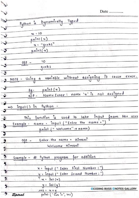 Image result for Python Complete Notes PDF