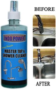 INDOPOWER MASTER TAP & SHOWER CLEANER 400ml. | Flipkart.com