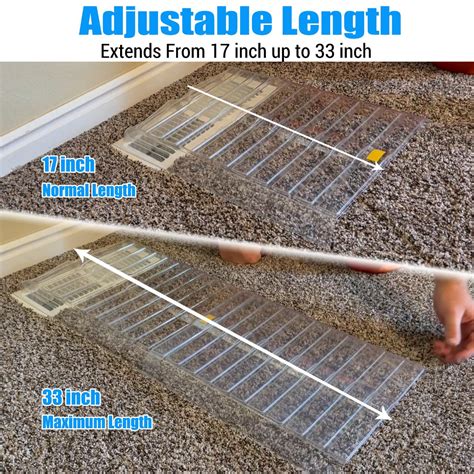 Snapklik.com : Air Vent Extender For Under Furniture Floor Vent ...
