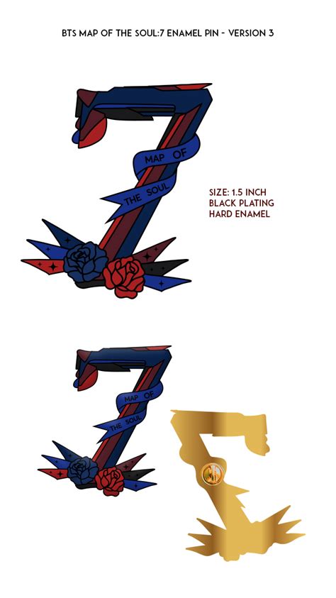 BTS MOTS : 7 Logo - Version 3 | K-Pop Merch