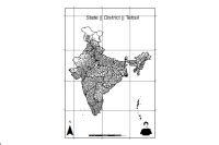 GIS file of India State, District and Tehsil Boundaries
