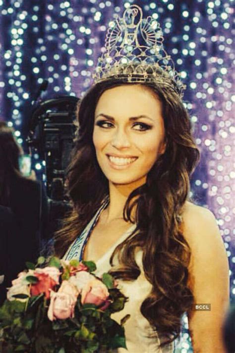 Model Ivana Misura wins the title of Miss Universe Croatia 2014