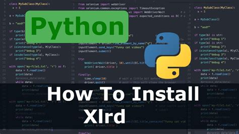 Image result for Installer Xlrd Python
