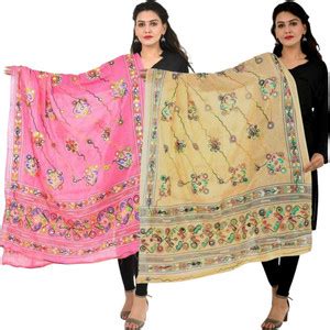 unique mart Pure Cotton Floral Print Women Dupatta - Buy unique mart ...