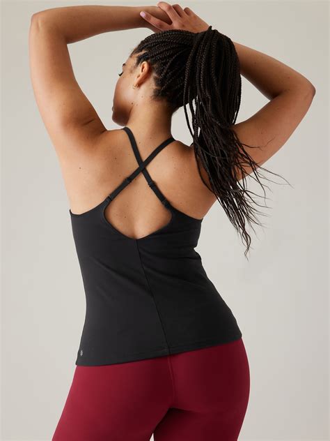 Elation V-Neck Built-In Bra Tank A-C | Athleta