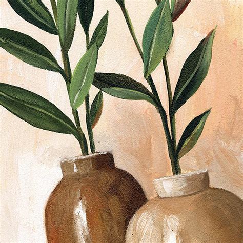 Vase Duo Canvas Wall Art, 24x36