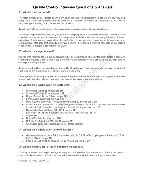 Image result for Quality Control Analyst Interview Questions