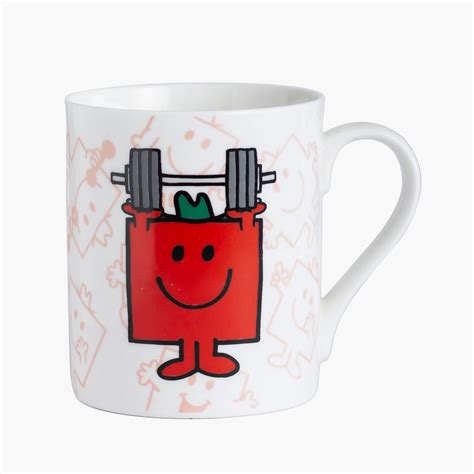Buy CLAY CRAFT Multicolour Strong Printed Ceramic Milk Mug - 370ml ...