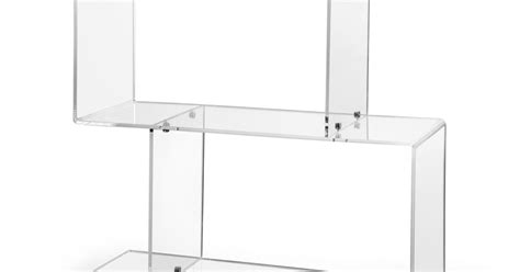 Sofa Table in Transparent or Smoked Plexiglass