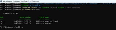 PowerShell Download File From URL 的图像结果