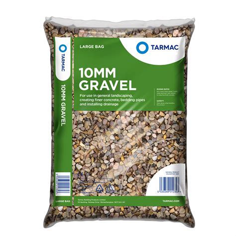 Tarmac 10mm Gravel, Large Bag | Departments | DIY at B&Q