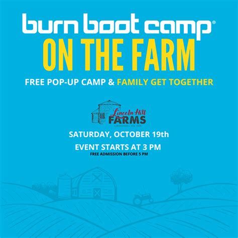 Burn Boot Camp on The Farm - Lincoln Hill Farms
