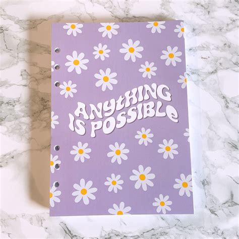 Grande Planner Anything is possible - Food Diary Insert