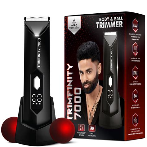 urbangabru Battery Powered Trimfinity 7000 Body Trimmer For Men | Safe ...