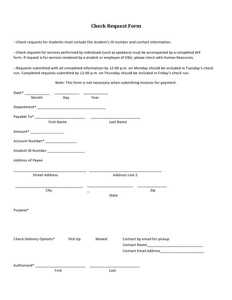 Image result for Check Request Form