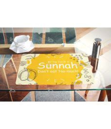 Sunnah Table Placemat | Table Placemat| Islamic Shop