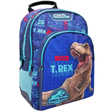 Jurassic World rugzak, t-rex - 45 x 33 x 16 cm - polyester | KOFFER EN ...