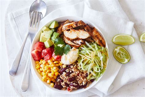 Mexican chicken and rice bowl | Recipe Cart | Recipe Cart
