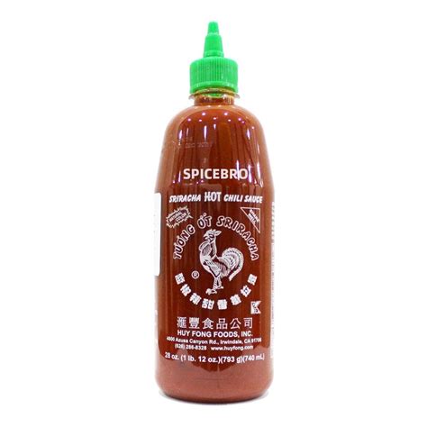 Buy Huy Fong Sriracha Hot Chili Sauce 28oz, 1 pack Online at ...