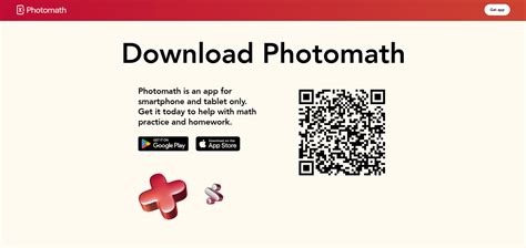 Photomath Application 的图像结果