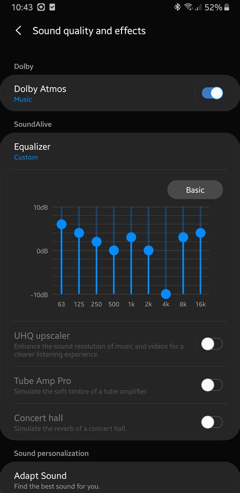 Equalizer Settings For 5.1 Speakers at Sharlene Burcham blog