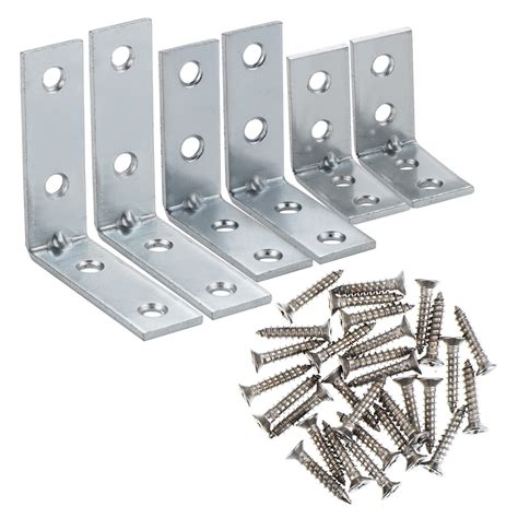 Buy eBoot Corner Braces Angle Brackets 90 Degree Metal Corner Brackets ...
