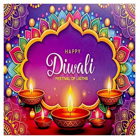 M350 Happy Diwali 9 Cavity Purple Radiance Chocolate Box | Candles ...