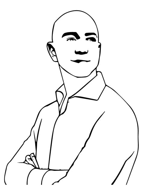 20+ Jeff Bezos Coloring Pages - Free Printable PDF & Online Coloring