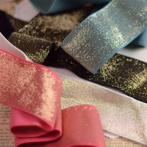 Elastique ceinture | lurex | 40 mm - A&A Patrons