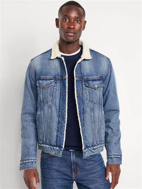 Sherpa Lined Jackets for Men | Old Navy