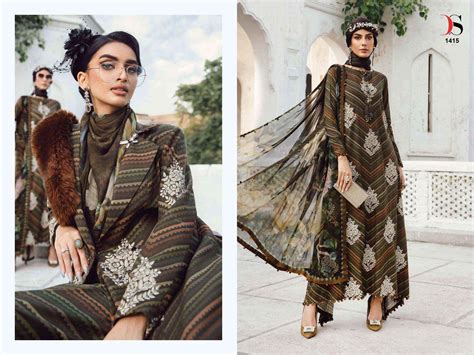 Deepsy Maria B Mprint 25 5 Pure Cotton Pakistani Suit Catalog Wholesalers