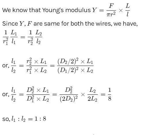 Two wires A and B are of the same material. Their lengths are in the ...