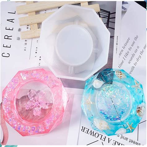 Epoxy Resin Silicone Molds.Resin Art Molds Include Square Ashtray Mold ...