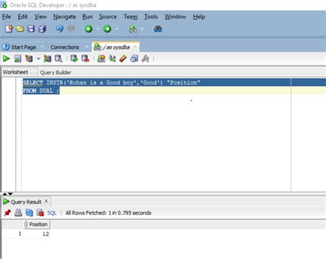 Instr SQL Server 的图像结果