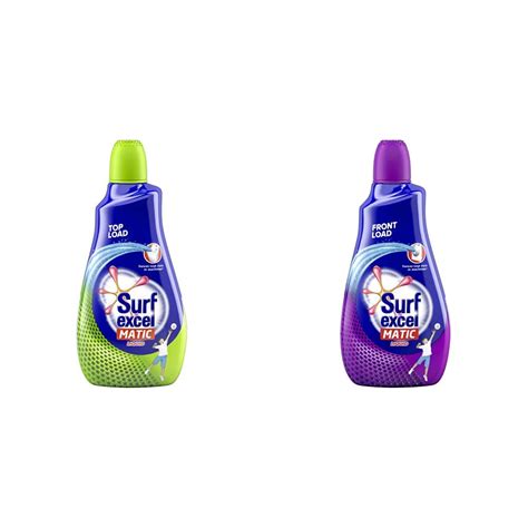 Surf Excel Matic Top Load Liquid Detergent - 1.02L and Surf Excel Matic ...