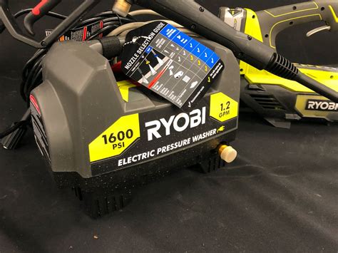 RYOBI 1600PSI PRESSURE WASHER, RYOBI 18V CORDLESS LEAF BLOWER