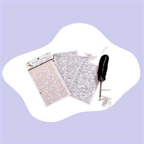 Buy Cute & Aesthetic Journal Supplies starting Rs 50 in India – Inkarto