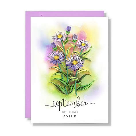 September Birth Month Flower